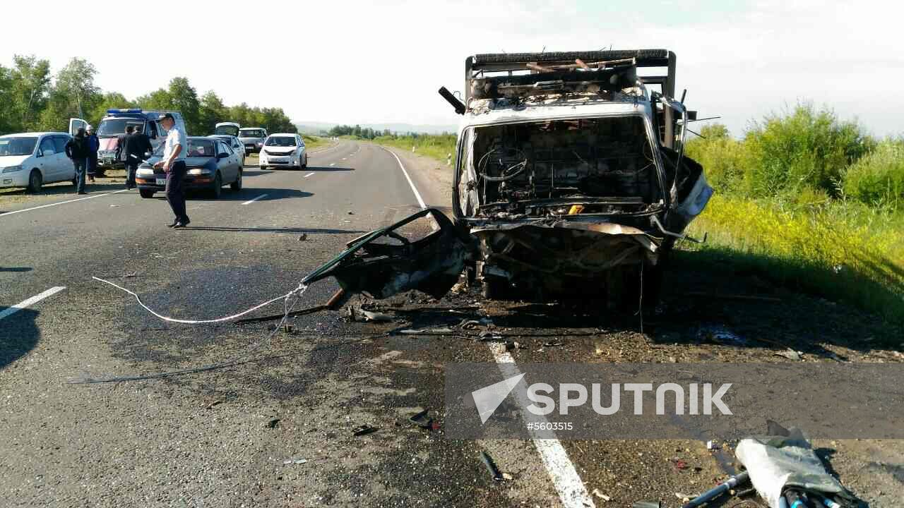 Accident in the Selenginsky District