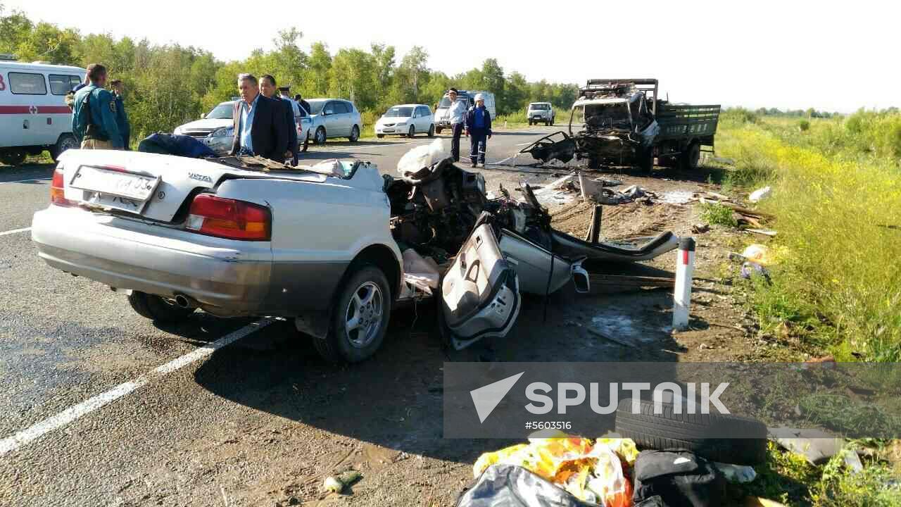 Accident in the Selenginsky District