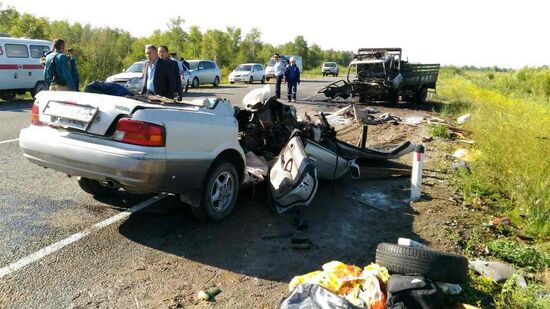 Accident in the Selenginsky District