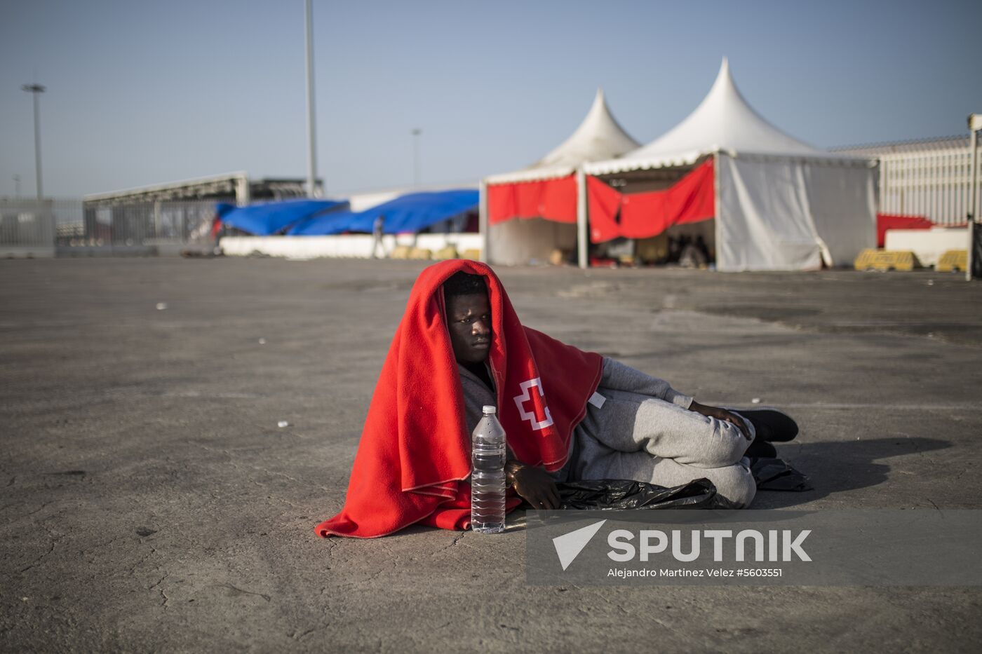 Migrants from Africa and Arab countries land in Spain