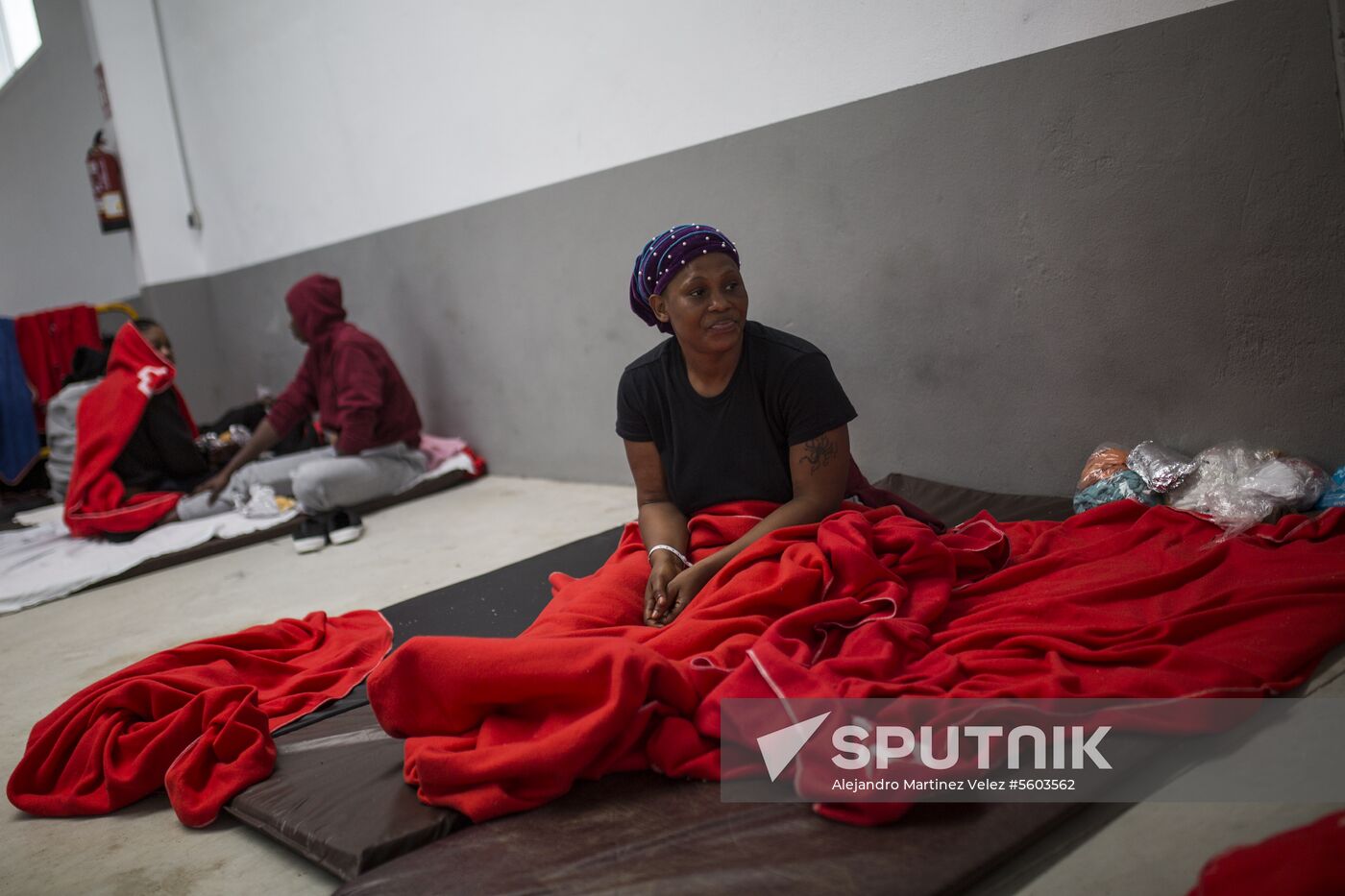 Migrants from Africa and Arab countries land in Spain