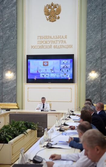 Meeting of Russian Prosecutor-General's Office board