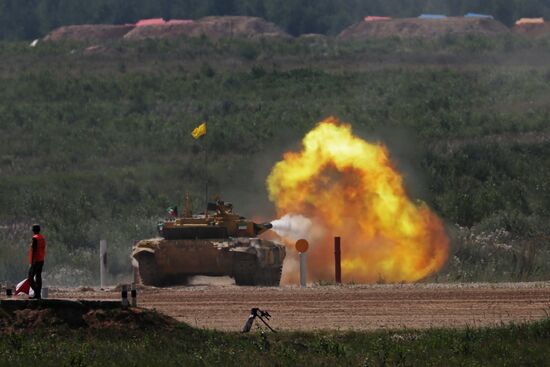 Tank Biathlon. Individual race