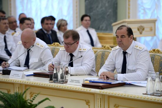 Meeting of Russian Prosecutor-General's Office board
