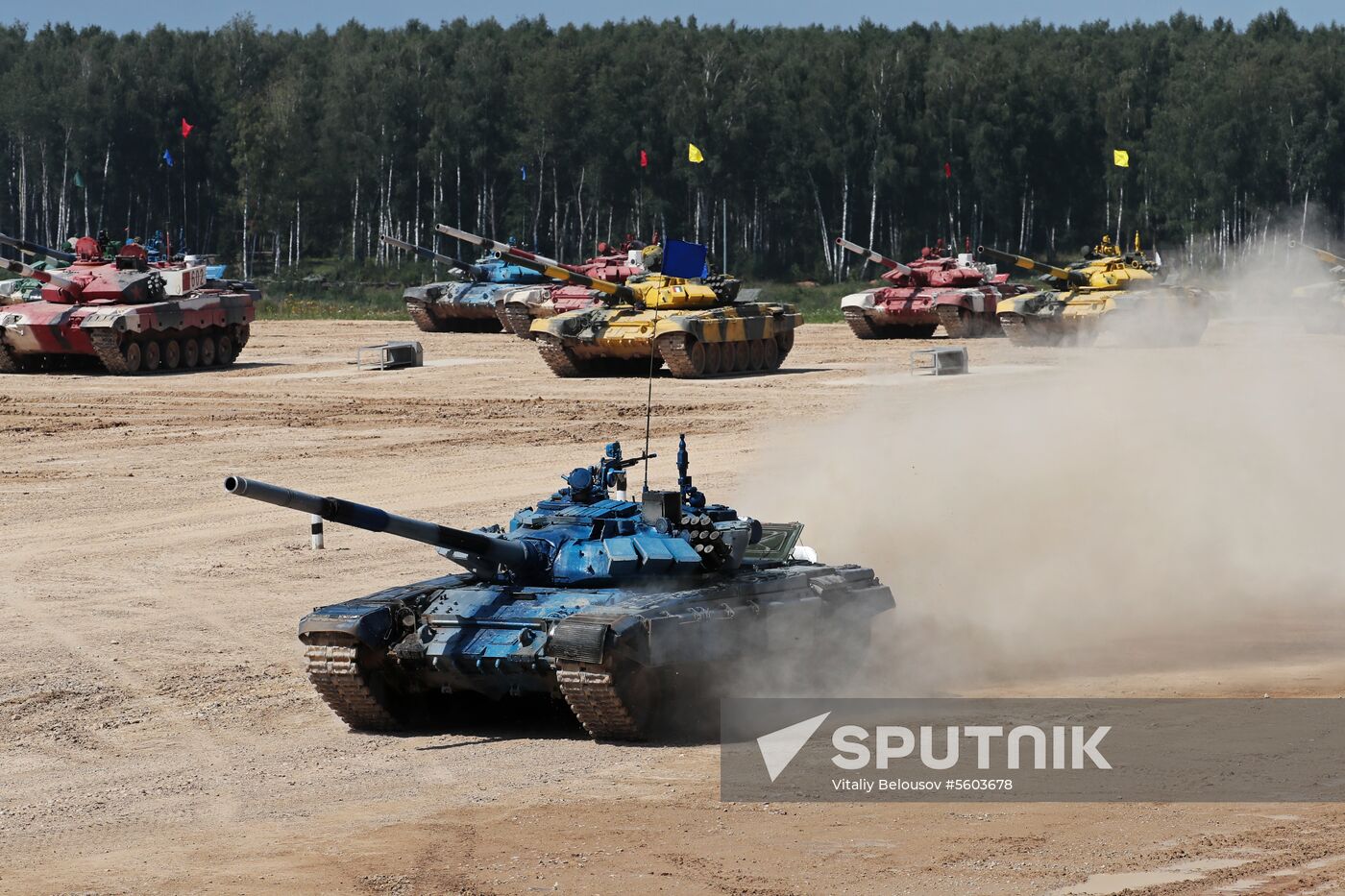 Tank Biathlon. Individual race