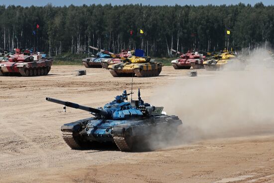 Tank Biathlon. Individual race