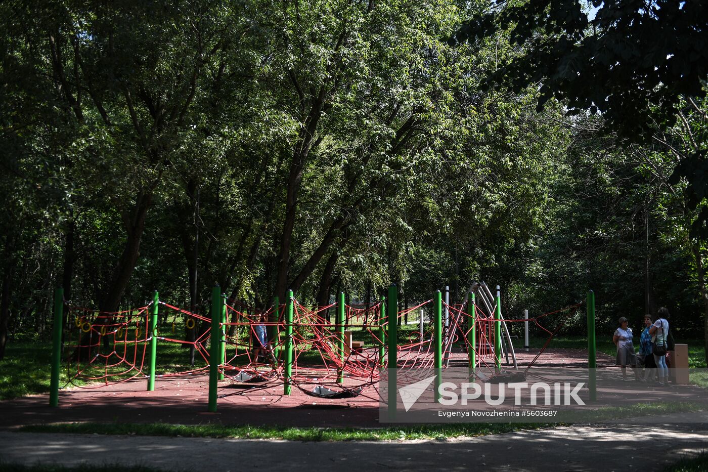 Improvement in Mikhalkovo Estate Park