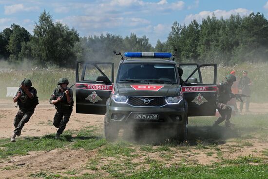 Tank Biathlon. Individual race