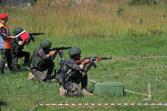 Tank Biathlon. Individual race