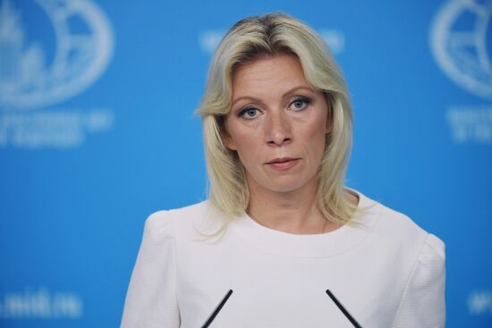 Briefing with Foreign Ministry's Spokesperson Maria Zakharova