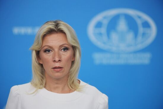 Briefing with Foreign Ministry's Spokesperson Maria Zakharova