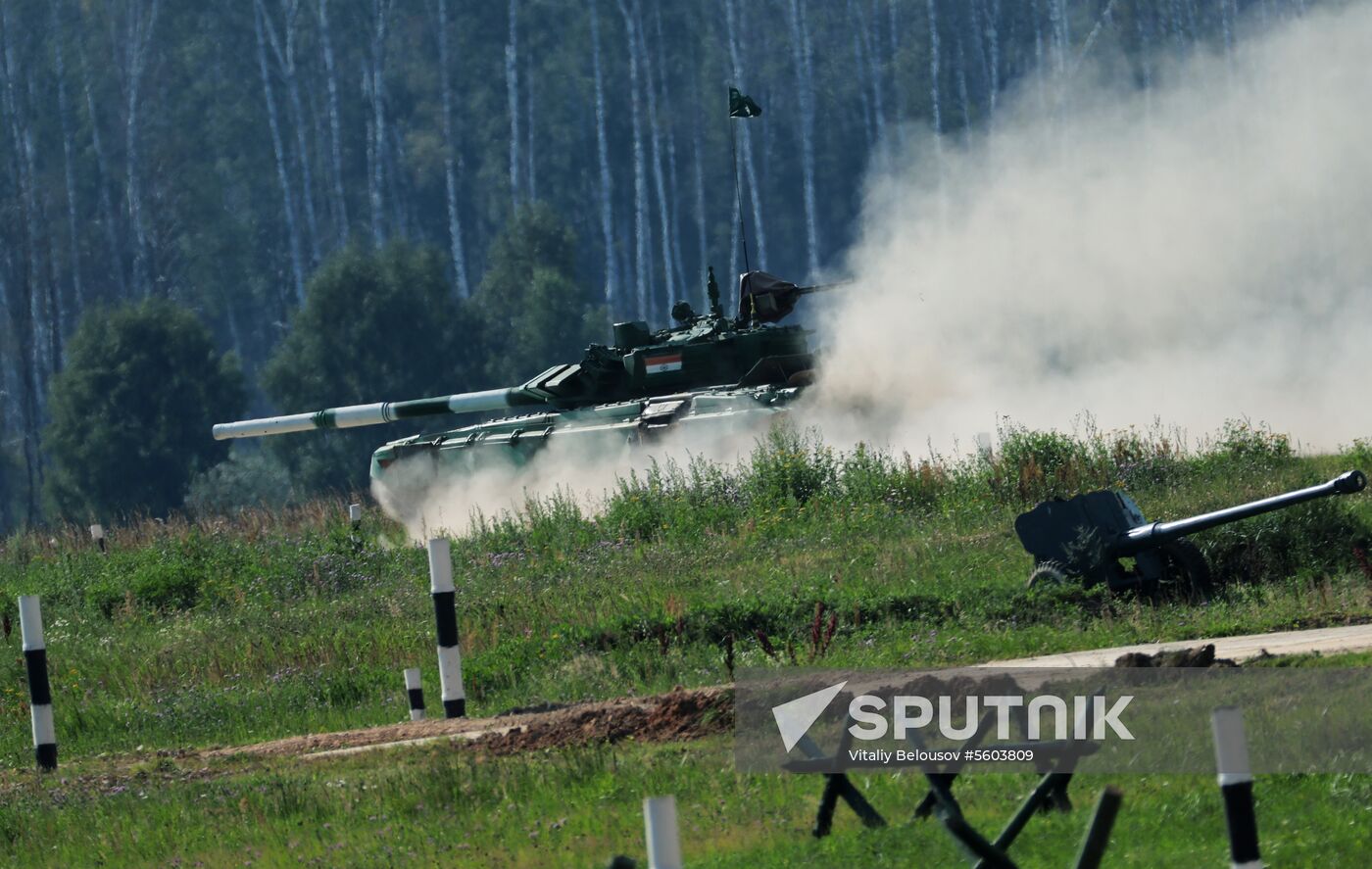 Tank Biathlon. Individual race