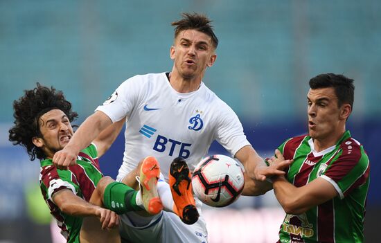 Football. Russian Premier League. Dynamo vs. Rubin