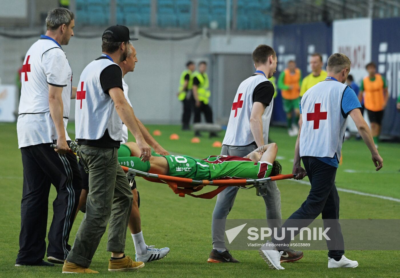 Football. Russian Premier League. Dynamo vs. Rubin