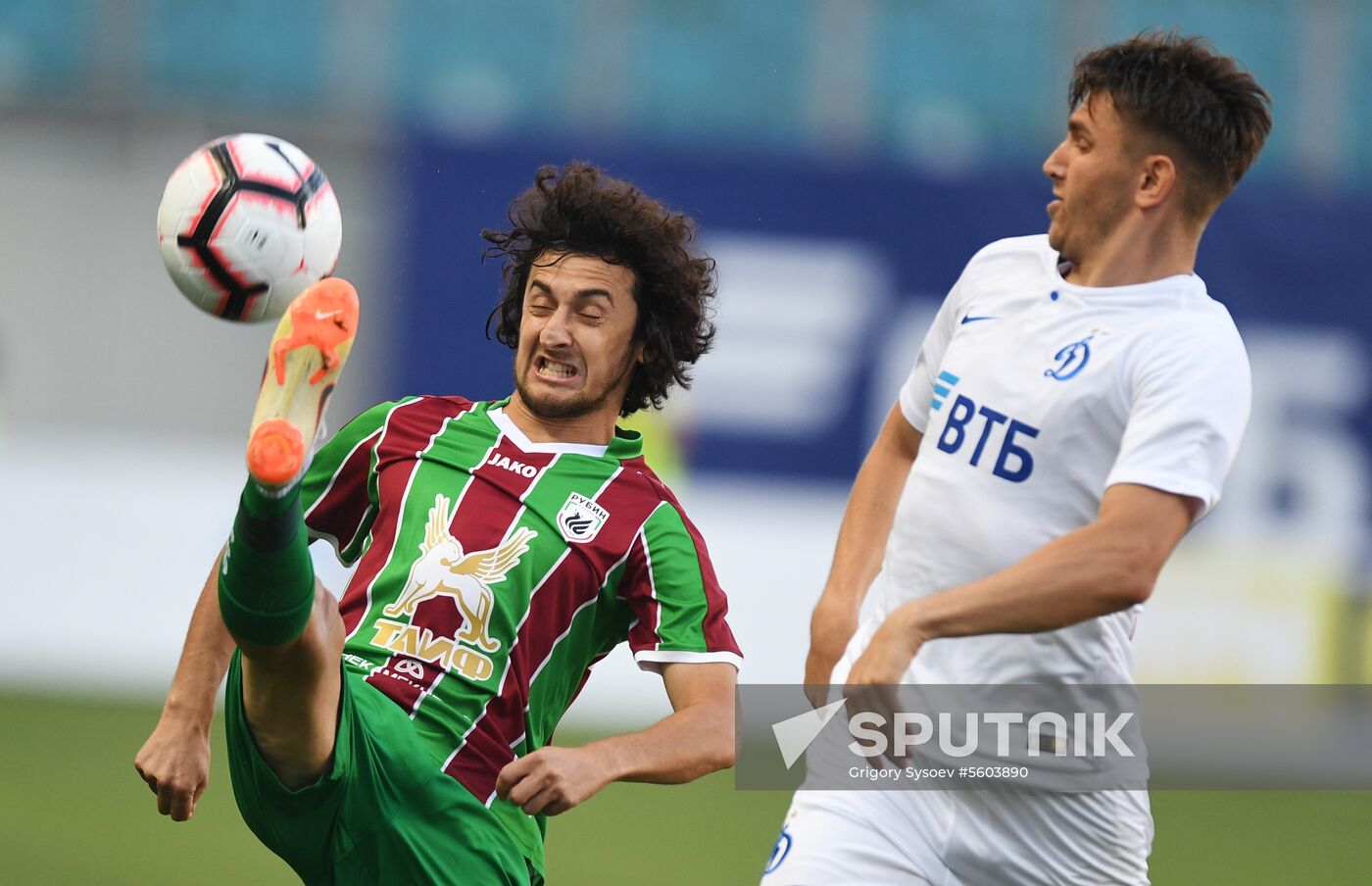 Football. Russian Premier League. Dynamo vs. Rubin