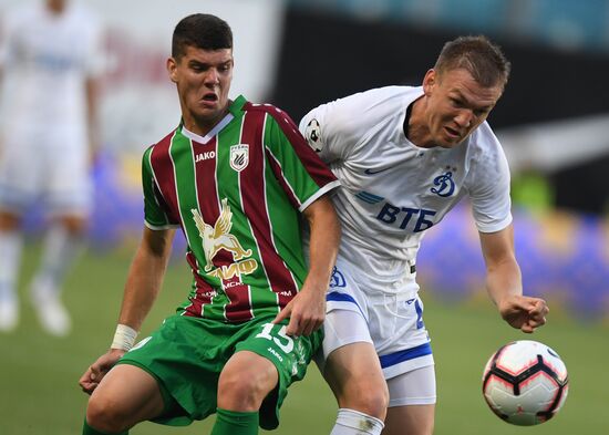 Football. Russian Premier League. Dynamo vs. Rubin