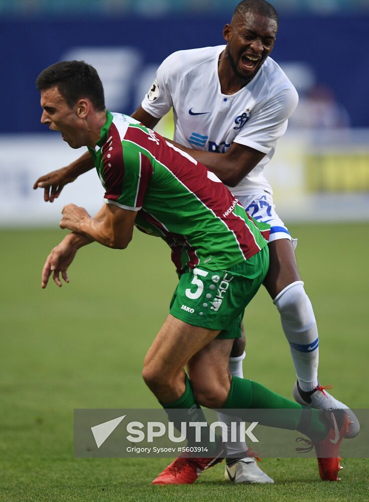 Football. Russian Premier League. Dynamo vs. Rubin