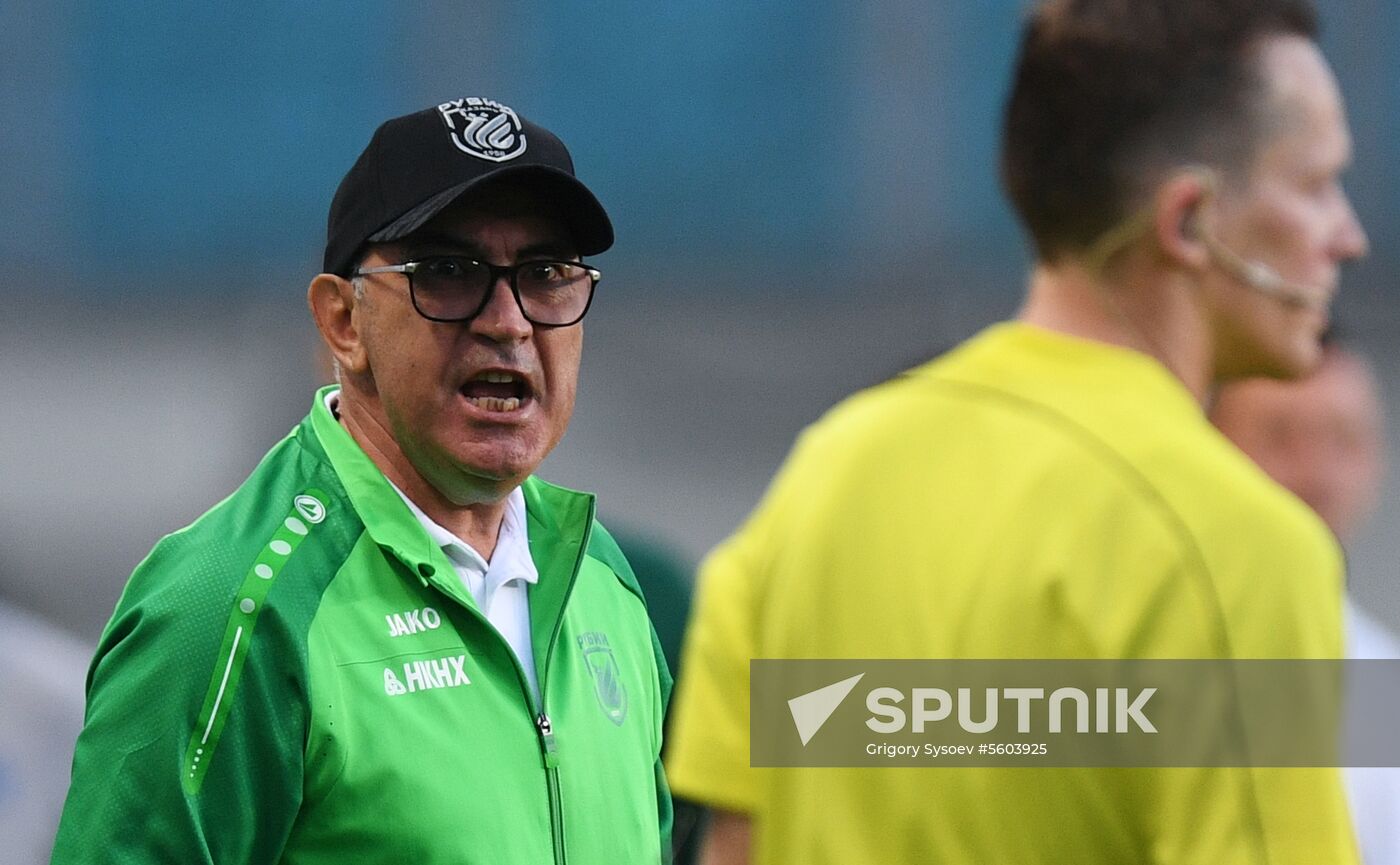 Football. Russian Premier League. Dynamo vs. Rubin