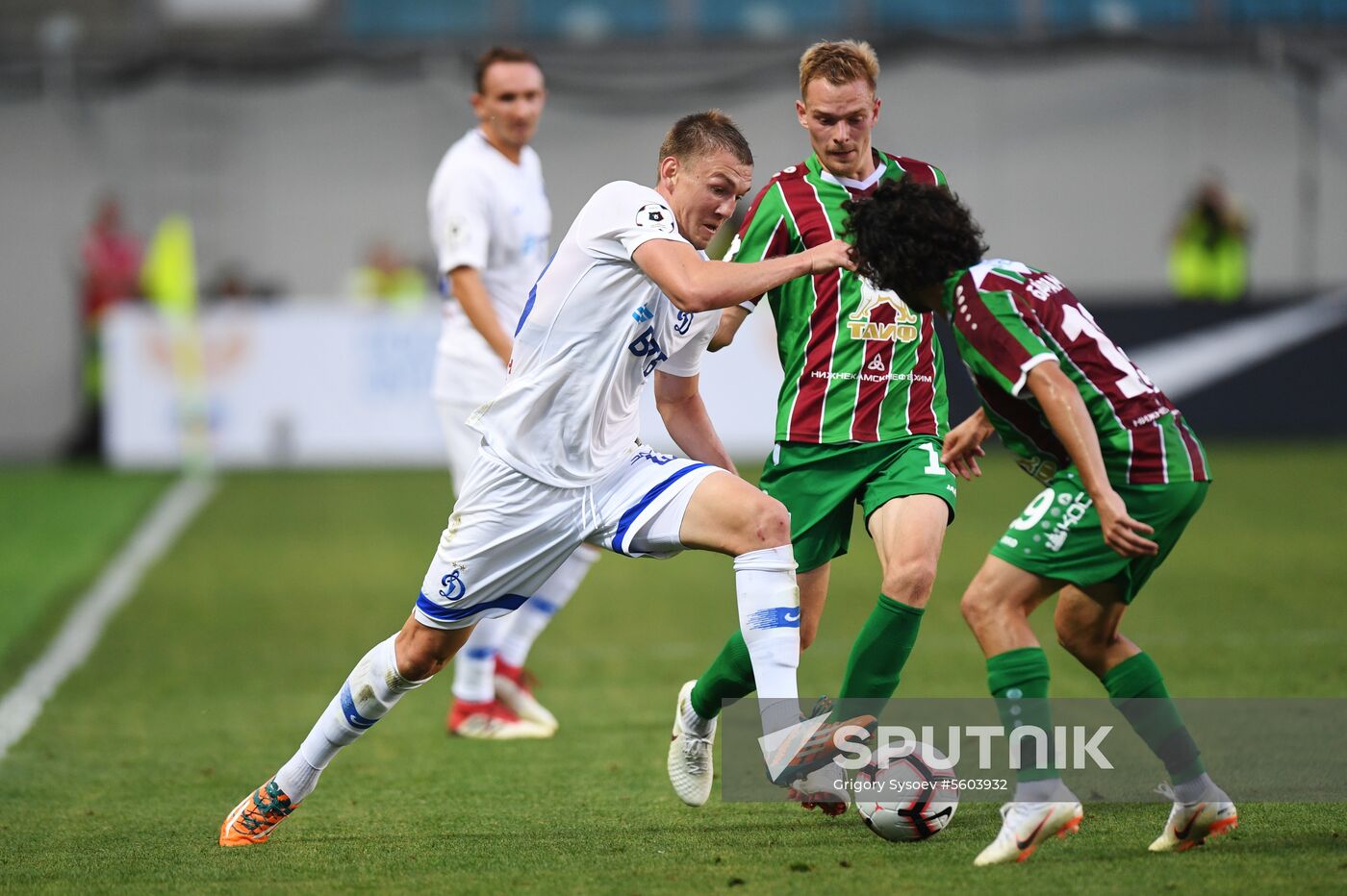 Football. Russian Premier League. Dynamo vs. Rubin