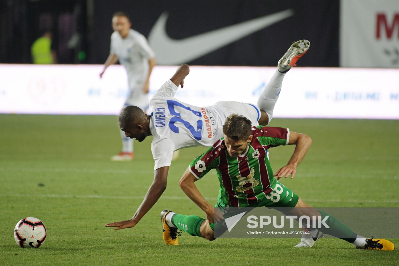 Football. Russian Premier League. Dynamo vs. Rubin