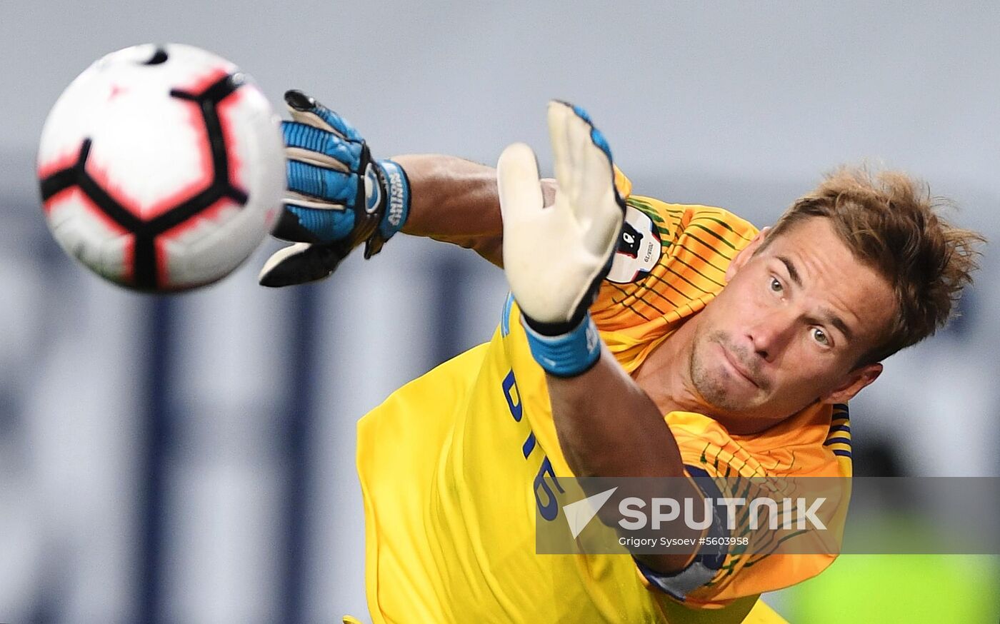Football. Russian Premier League. Dynamo vs. Rubin
