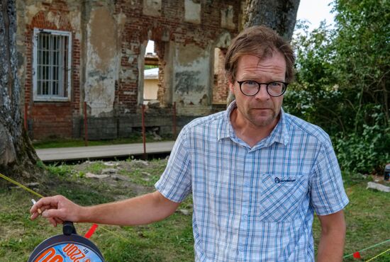 Archaeological excavations in Koporye fortress