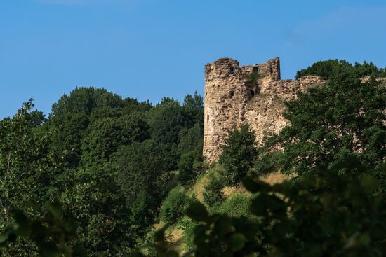Archaeological excavations in Koporye fortress