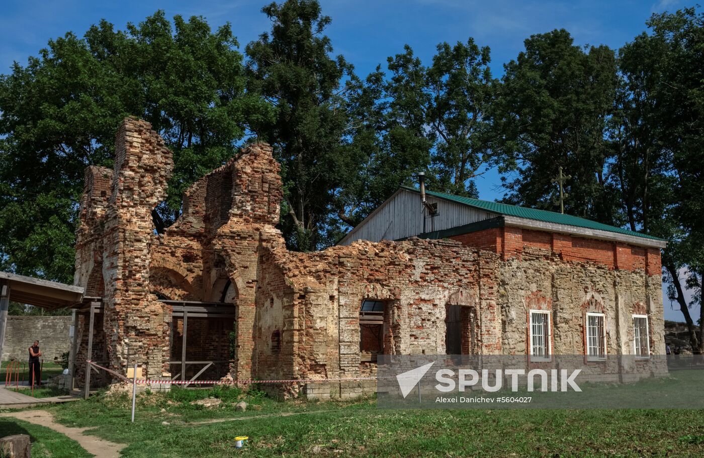Archaeological excavations in Koporye fortress