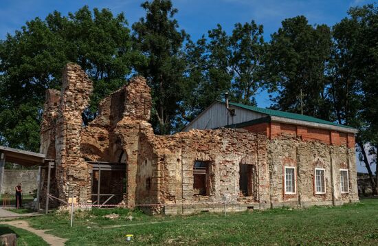 Archaeological excavations in Koporye fortress