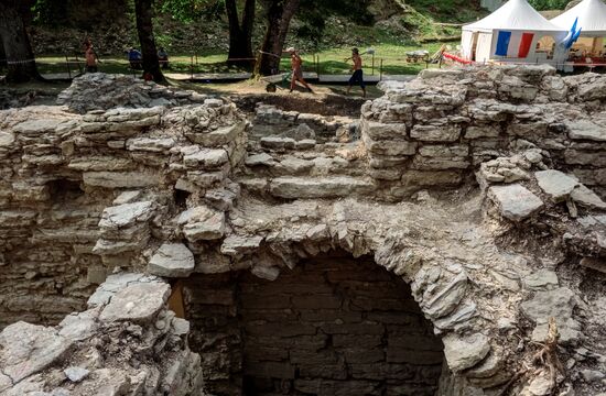 Archaeological excavations in Koporye fortress