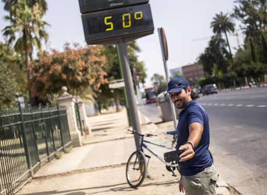 Heat in Spain