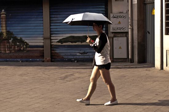 Heat in Spain