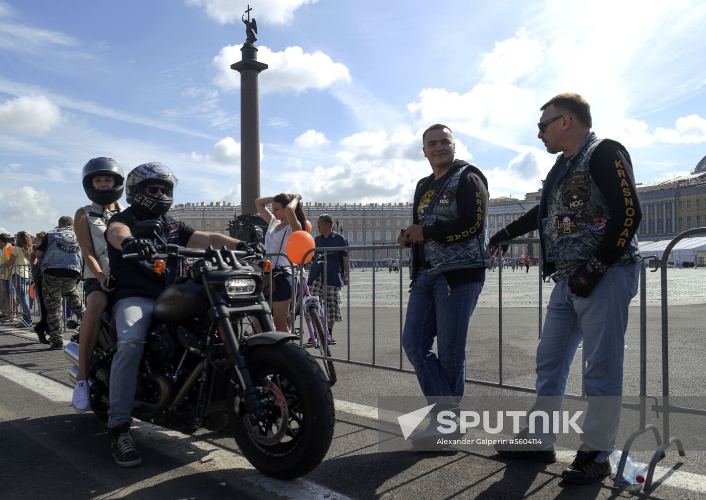 St.Petersburg Harley Days motor festival