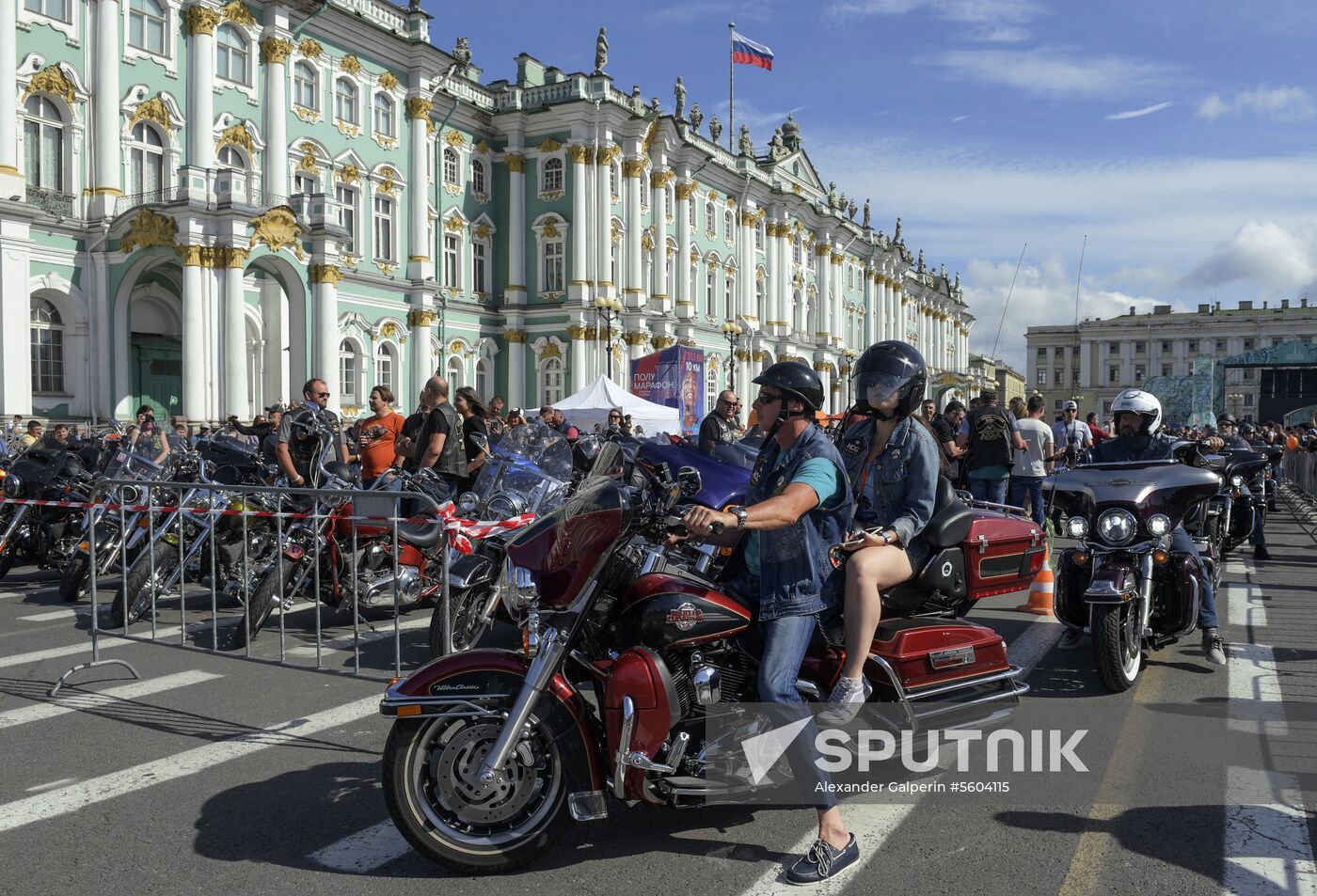 St.Petersburg Harley Days motor festival