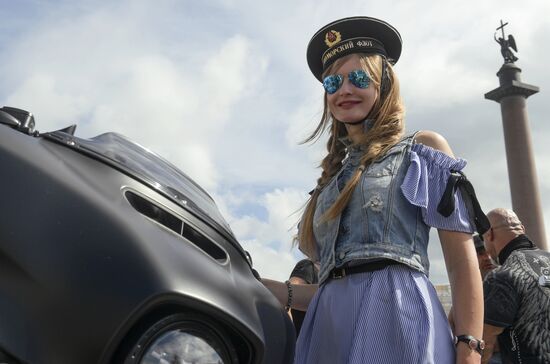 St.Petersburg Harley Days motor festival