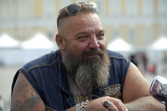 St.Petersburg Harley Days motor festival