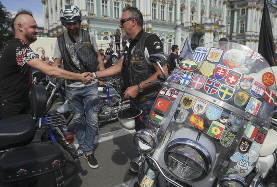 St.Petersburg Harley Days motor festival