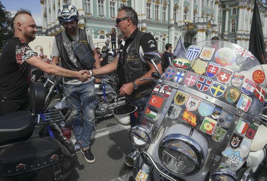 St.Petersburg Harley Days motor festival
