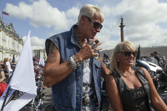 St.Petersburg Harley Days motor festival