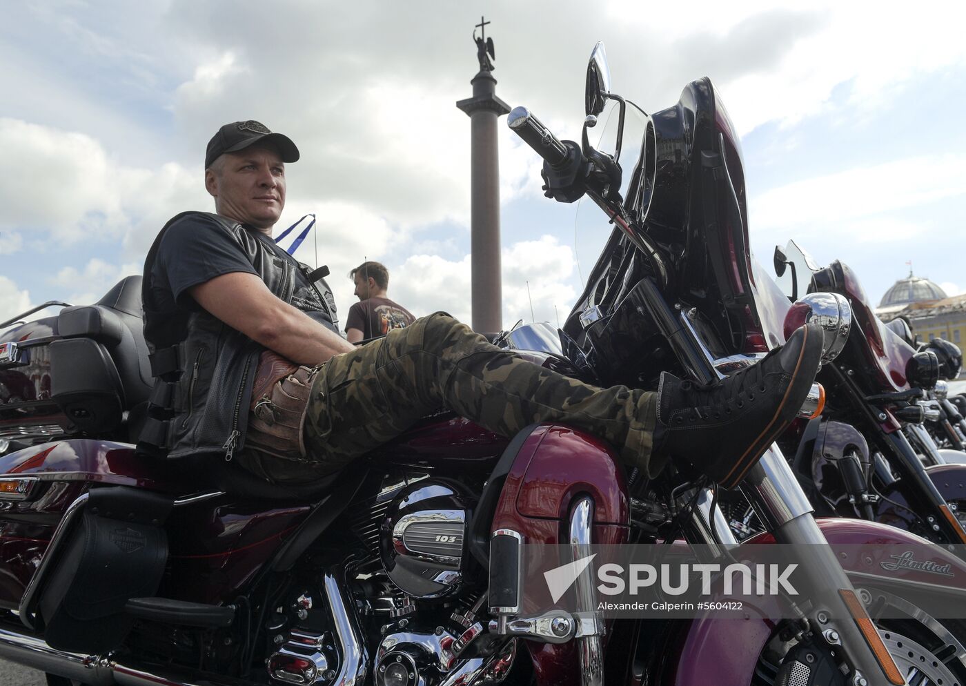 St.Petersburg Harley Days motor festival