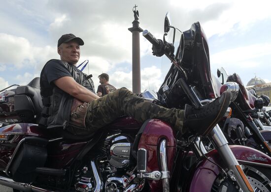 St.Petersburg Harley Days motor festival