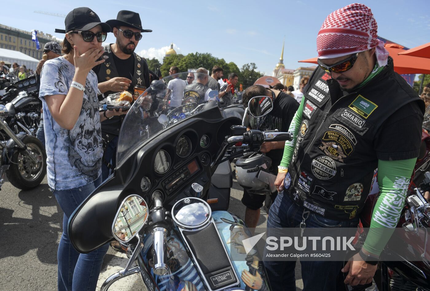 St.Petersburg Harley Days motor festival