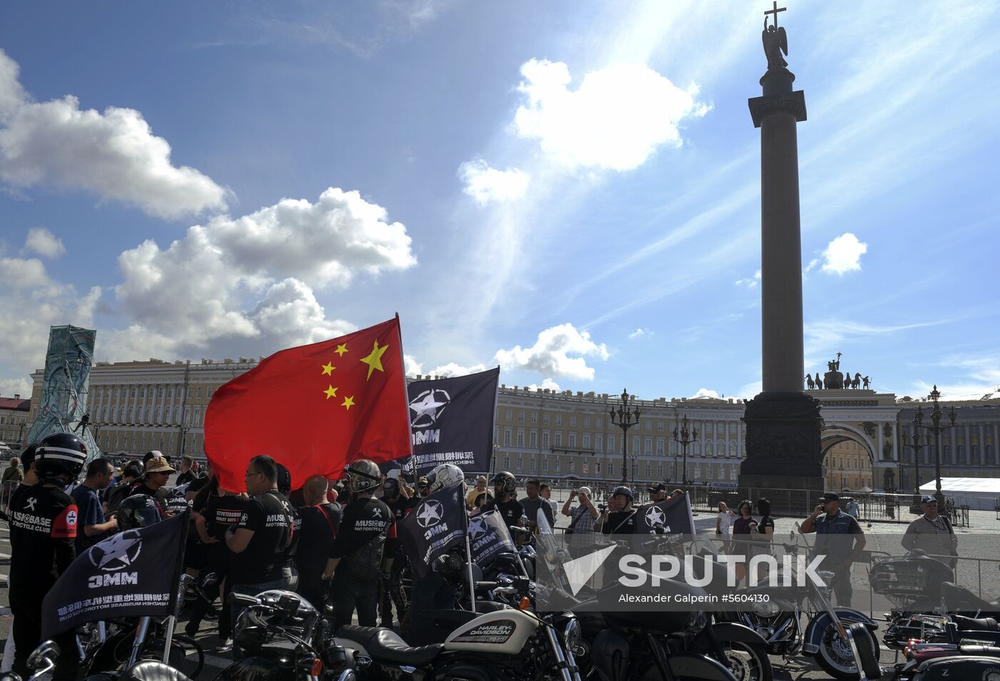 St.Petersburg Harley Days motor festival