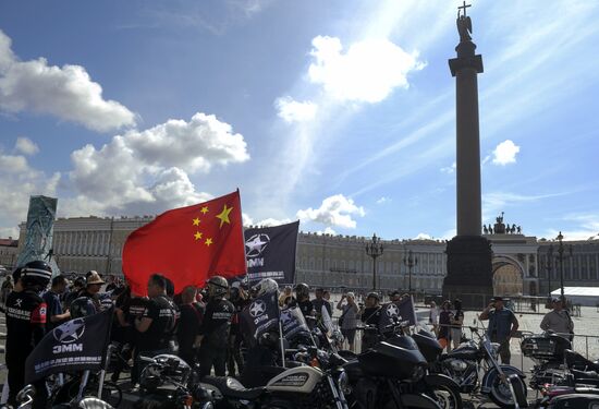 St.Petersburg Harley Days motor festival