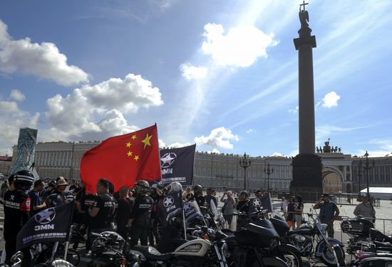 St.Petersburg Harley Days motor festival