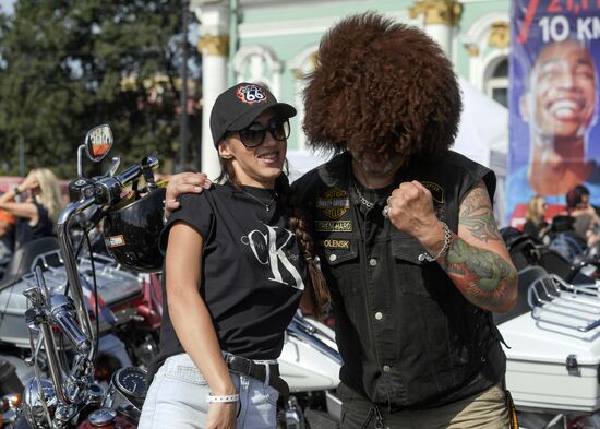 St.Petersburg Harley Days motor festival