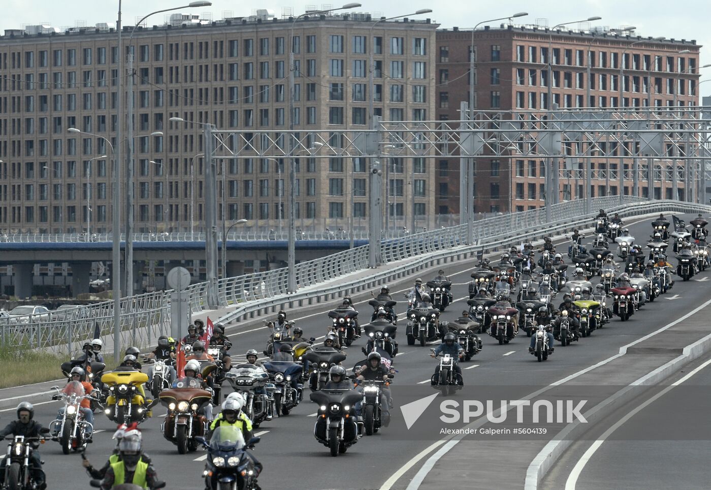 St.Petersburg Harley Days motor festival
