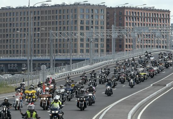 St.Petersburg Harley Days motor festival