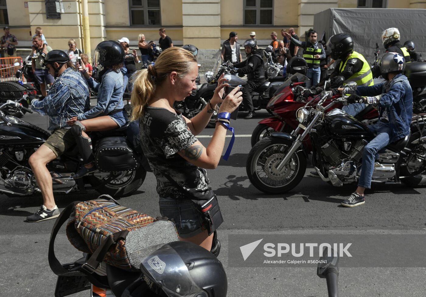 St.Petersburg Harley Days motor festival