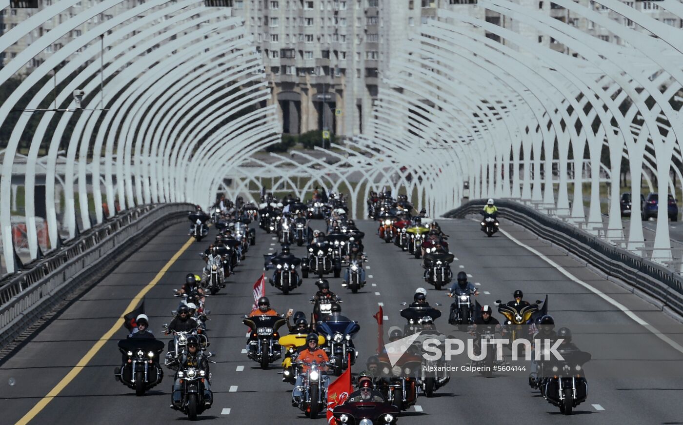 St.Petersburg Harley Days motor festival